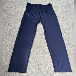 3X leggings Navy Blue Athletic Stretch Comfortable